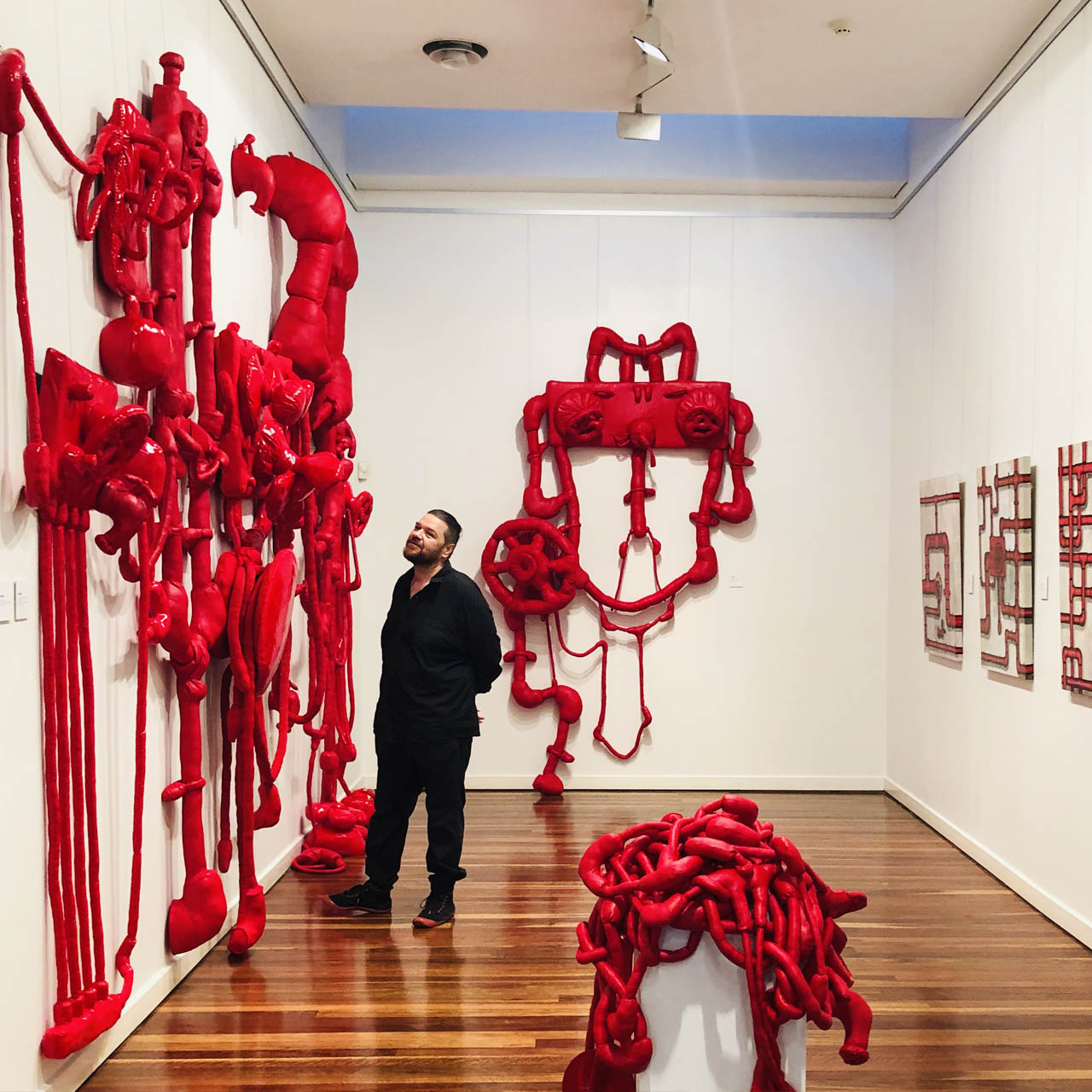 #ericagrayartist #softsculpture #sculpture #sculptureartist #textile #textileartist