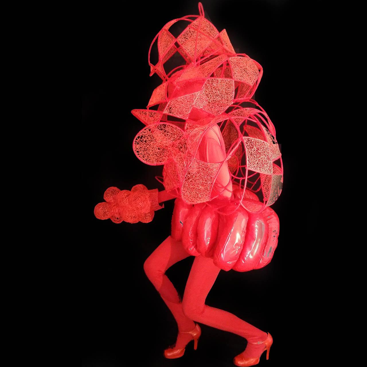 #fractalamnesia #wow2016 #design #ericagrayartist #wearableart #wearables #3dfashion #wearableartist #wearabletech #techfashion