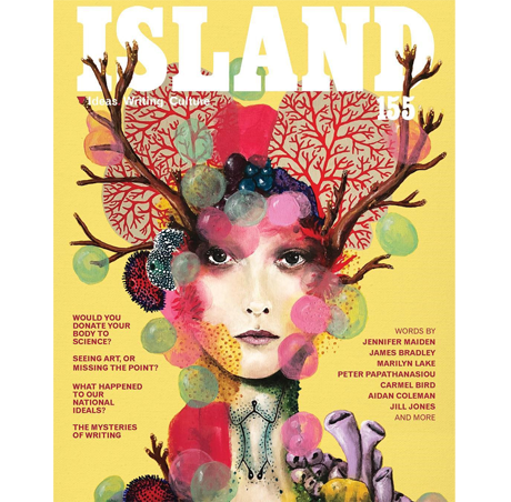 life.e.quatic 2.2 on front cover of Island Magazine 