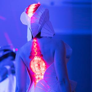 #ericagrayartist #wearableart #wearables #3dfashion #wearableartist #wearabletech #techfashion